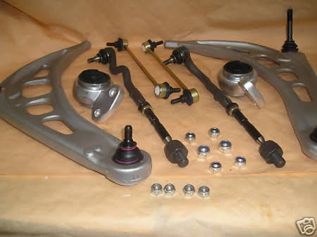 Velká sada ramen přední s HD silentblokem BMW E46