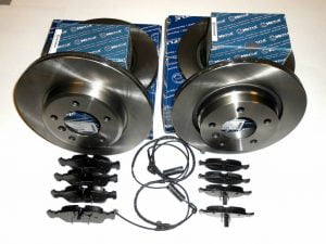 Brzdná sada přední + zadní náprava Meyle BMW 3er 320C 325C CABRIO E46