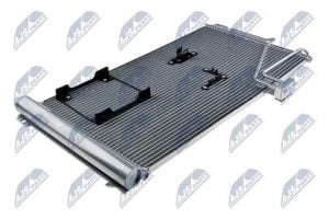 Kondenzátor, chladič klimatizace MERCEDES C-CLASS W 203 (00-) C 200 CDI, CLK-CLASS W 209 (02-) CLK 270 CDI