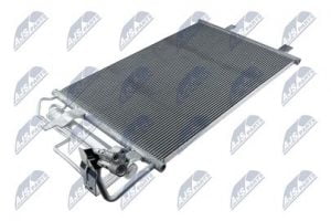 Kondenzátor, chladič klimatizace MITSUBISHI COLT (Z30) (04-) 1.1 MPI, SMART Forfour (W454) (04-) 1.1 I