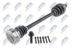 Hnací hřídel, poloos zadní levá SKODA YETI 4WD 09-17, AUDI TT 2.0TDI, 2.-TFSI, 2.0TTS QUATTRO 08-14