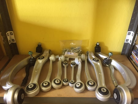 Velká sada ramen přední náprava Audi A8 4H od r.v. 2010