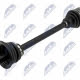 Hnací hřídel, poloos levá RENAULT KANGOO 4WD 01-