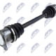 Hnací hřídel, poloos pravá SUZUKI GRAND VITARA 1.6,2.0,1.9DDIS 05-