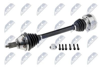 Hnací hřídel, poloos levá VW POLO 1.2,1.4 09-, SEAT IBIZA 1.2,1.4 08-, TOLEDO 1.2 12-, SKODA RAPID 1.2 12-