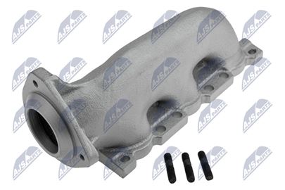 Sběrné výfukové potrubí, koleno výfuku pravé AUDI A4/6/8, VW PASSAT, SKODA SUPERB 2.4V6, 2.8V6