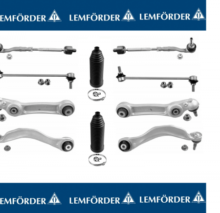 Velká sada ramen přední náprava Lemforder BMW 5er F10, F11