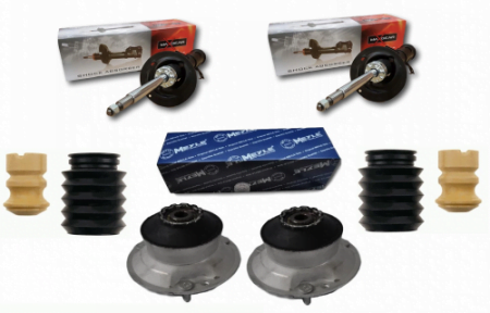 2x tlumiče přední náprava + sada prachovek a dorazů MAXGEAR BMW 5er E39