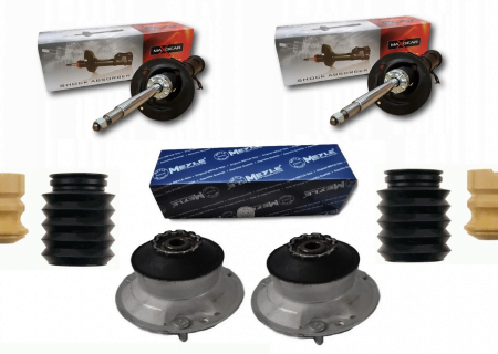 2x tlumiče přední náprava + sada prachovek a dorazů MAXGEAR BMW 5er E39