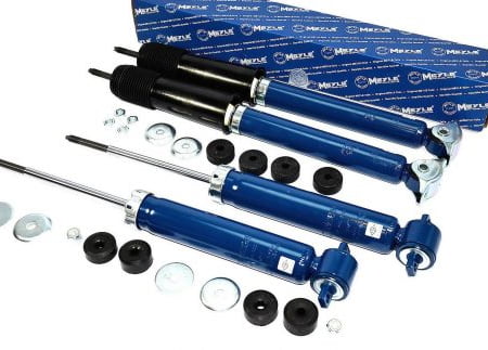 4x tlumiče přední + zadní náprava MEYLE MERCEDES S KLASSE W126 C126 126