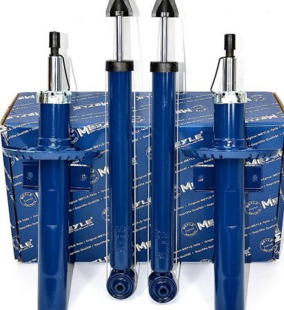 4x tlumiče přední + zadní náprava MEYLE VW POLO 9N