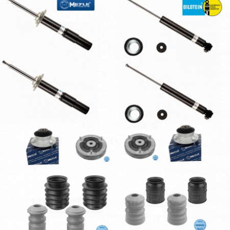 4x tlumiče přední + zadní náprava + sada prachovek a dorazů BILSTEIN BMW 5er E60