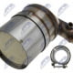 FILTR PEVNÝCH ČÁSTIC DPF CITROEN BERLINGO, C4, C5, PEUGEOT 207, 307, 308, 407, PARTNER
