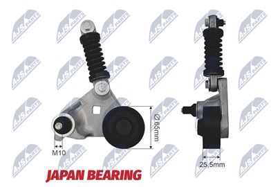 Napínák klínového žebrovaného řemene FORD MONDEO III 00-07, TRANSIT 00-06, JAGUAR X-TYPE 03-09