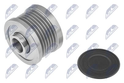 Volnoběžka alternátoru NISSAN PRIMERA P12/WP12 2.0I 16V 2001.12-, X-TRAIL T30 2.0I 16V 2001.06-