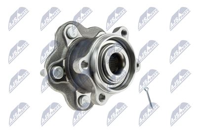 Ložisko kola zadní komplet s nábojem NISSAN QASHQAI 4WD 07-, X-TRAIL T31/T32 4WD 07-, JUKE 4WD 10-, RENAULT KOLEOS 4WD