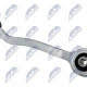 Rameno přední spodní levé komplet s čepem MERCEDES S-KLASSE W220 98-