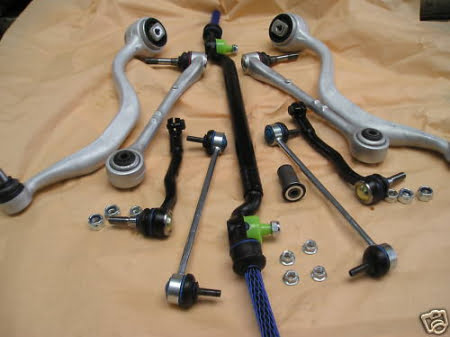 Velká sada ramen přední náprava Meyle HD BMW E39 535i, 540i, M5