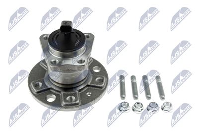 Ložisko kola zadní komplet s nábojem OPEL ASTRA H 04-, MERIVA B 10-, ZAFIRA 05-