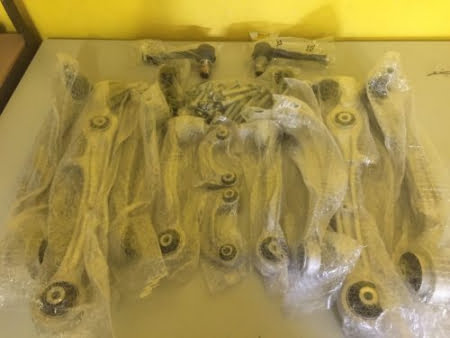 Velká sada ramen přední náprava AUDI A8 D3 4E_ + VW PHAETON 3D_