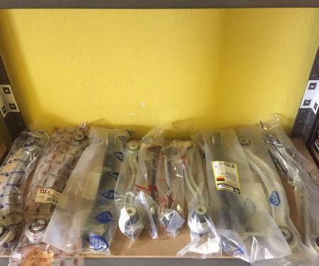 Velká sada ramen zadní náprava Mercedes C-klasse W204, S204, C204 coupe, W205, S205