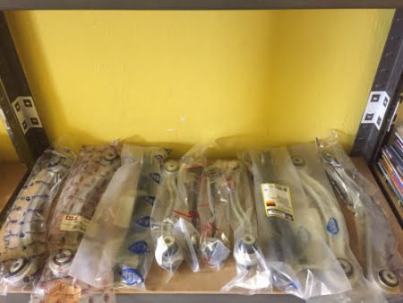 Velká sada ramen zadní náprava Mercedes E-klasse W212, S212, C207 coupe, A207 cabriolet