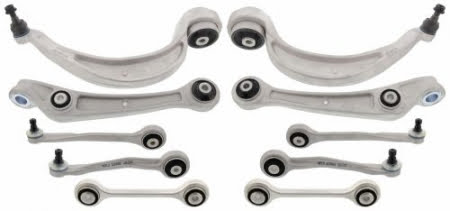 Sada ramen přední 10 dílná HD zesílená A4 (B8), A5 (8T3, 8F7), Q5 (8RB)