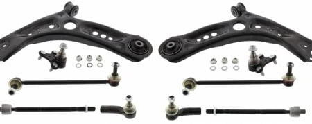 Sada ramen přední 10 dílná HD zesílená VW Golf VII, Skoda Octavia III, Audi A3 (8VA, 8VF), Seat Leon (5F1)