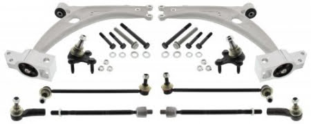 Sada ramen přední 10 dílná HD zesílená VW Passat B6 (3C2, 3C5, 357)