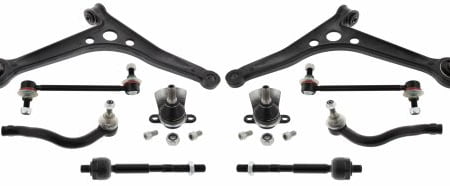 Sada ramen přední 10 dílná HD zesílená VW Sharan (7M8, 7M9, 7M6), Ford Galaxy I, Seat Alhambra (7V8, 7V9)