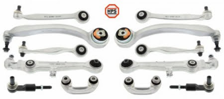 Sada ramen přední 12 dílná HD zesílená Audi A4 B5, B6, VW Passat B5