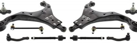 Sada ramen přední 8 dílná HD zesílená Kia Sportage (JE, KM), Hyundai Tucson (JM)