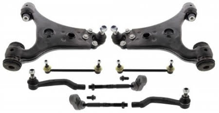 Sada ramen přední 8 dílná HD zesílená Mercedes A-Klasse (W169), B-Klasse (W245)