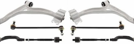 Sada ramen přední 8 dílná HD zesílená Mercedes A-Klasse (W176), B-Klasse (W246, W242), GLA-Klasse (X156), CLA-Klasse(C117)