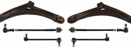 Sada ramen přední 8 dílná HD zesílená Mitsubishi Outlander II, Peugeot 4007, Citroen C-Crosser