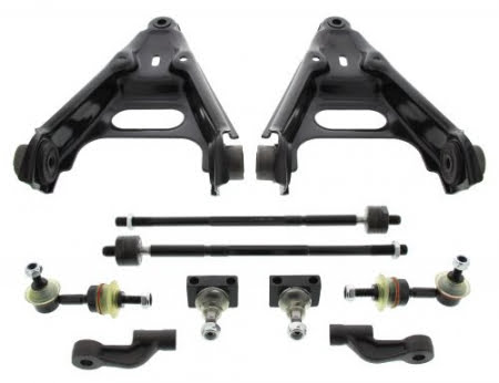 Sada ramen přední 8 dílná HD zesílená Smart City-Coupe, Fortwo, Cabrio (450)