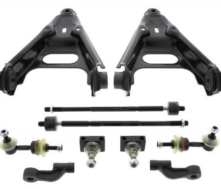 Sada ramen přední 8 dílná HD zesílená Smart City-Coupe, Fortwo, Cabrio (450)