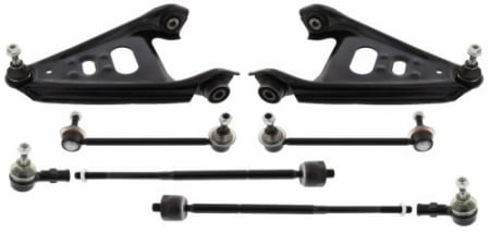 Sada ramen přední 8 dílná HD zesílená Smart Fortwo (451)