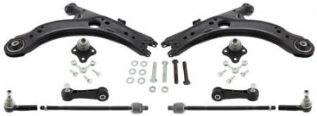 Sada ramen přední 8 dílná HD zesílená VW Golf IV, Audi A3, Seat Leon, Skoda Octavia I