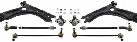 Sada ramen přední 8 dílná HD zesílená VW Jetta IV