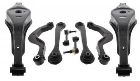 Sada ramen zadní 8 dílná HD zesílená VW Golf V, VI, Golf Plus, Passat B6, B7