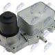 Chladič motorového oleje s filtrem ENG 4.4 RANGE ROVER III L322 02-12, RANGE ROVER IV L405 2012-, RANGE ROVER SPORT II L494 2013-