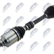 Hnací hřídel, poloos přední pravá NISSAN QASHQAI 2.0 2WD 07-13 MTM 6B