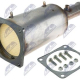 FILTR PEVNÝCH ČÁSTIC DPF CITROEN C8 2.0HDI,2.2HDI 2002-,FIAT ULYSSE 2.0JTD 2002-,PEUGEOT 807 2.0HDI,2.2HDI 2002-