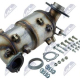 FILTR PEVNÝCH ČÁSTIC DPF TOYOTA AURIS 2.0D-4D 2007-,AVENSIS 2.0D-4D 2005-,COROLLA VERSO 2.2D 2005-