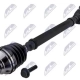 Hnací hřídel, poloos pravá přední VW 2.0TDI 150KM,190KM PASSAT B8/ALLTRACK 14-, ARTEON 17-, TOURAN 15-, SKODA SUPERB III 15- DSG 6B