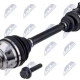 Hnací hřídel, poloos přední pravá AUDI A6 C6 QUATTRO 2.7TDI,2.8FSI,3.0,3.0TDI,3.0TFSI,3.2FSI,4.2FSI 04-, ALLROAD C6 06-11 ATM 6B