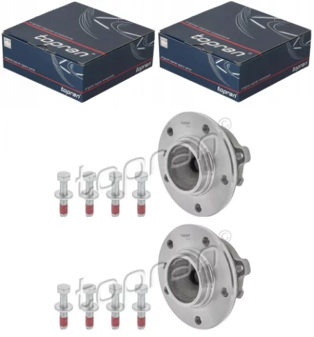 2x Ložisko kola přední komplet s nábojem BMW 3er E90 E91 E92 E93