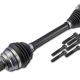 Hnací hřídel, poloos zadní pravá AUDI A3 QUATTRO 96-, TT QUATTRO 98-, GOLF IV 4MOTION 97- BORA 4MOTION 98-, SEAT LEON 4WD 99- MTM