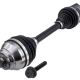 Hnací hřídel, poloos přední levá VW PASSAT 14-, TIGUAN 16-, TOURAN 15-, ARTEON 17-, CADDY V 20-, SKODA KODIAQ 16-, SUPERB III 15-, KAROQ 17-, SEAT ATECA 16-, TARRACO 18-, AUDI Q3 18-, CUPRA FORMENTOR 20-
